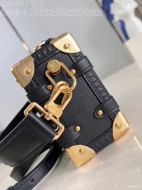 Trunk Side LOUIS PM-18*12.5*8CM VUITTON 0615